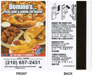 Domino's Hotel Card